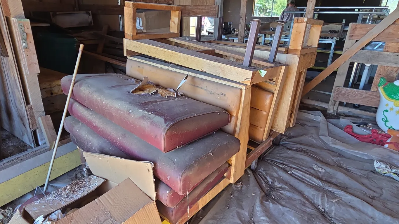 Assorted Vintage restaurant style Booth seats