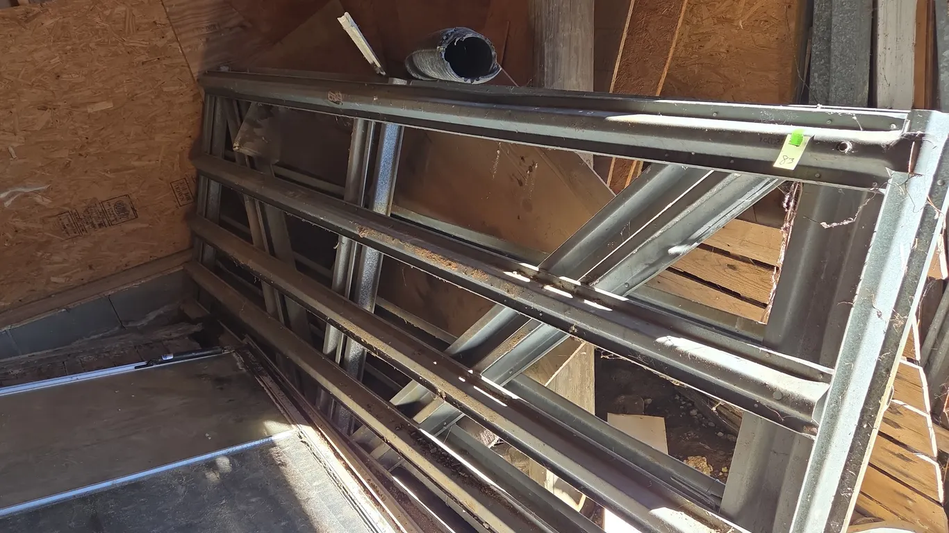 2 - 10 ft galvanized farm Gates