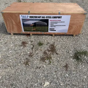 New 40x20x14FT ALL-STEEL CARPORT