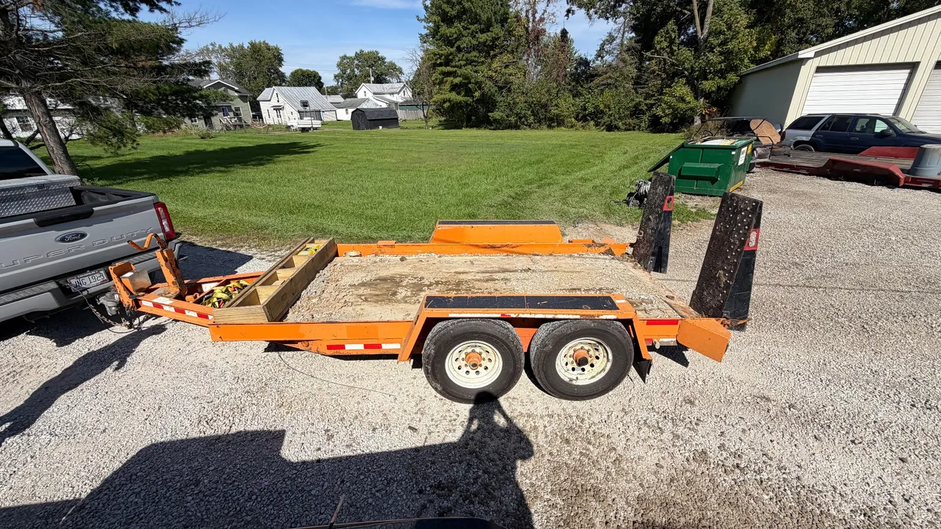15x6 Equipment Trailer