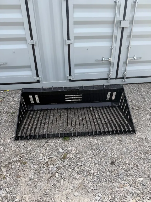 66" Skid Steer Rock Bucket Without Teeth