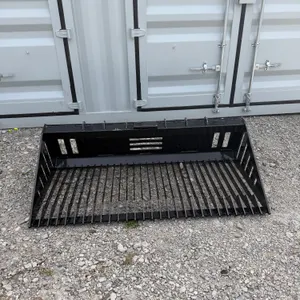 66" Skid Steer Rock Bucket Without Teeth