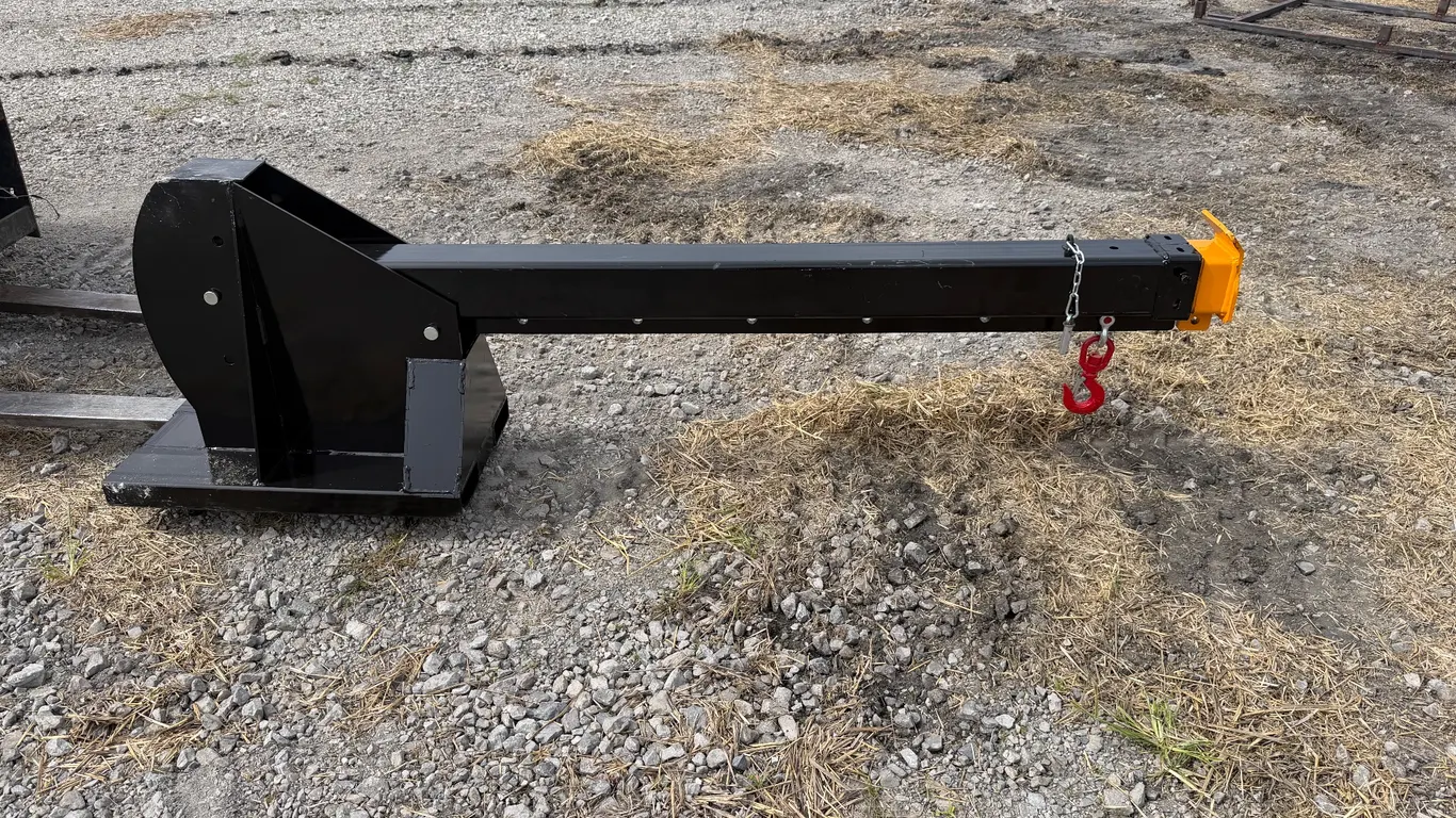 Forklift telescopic boom -