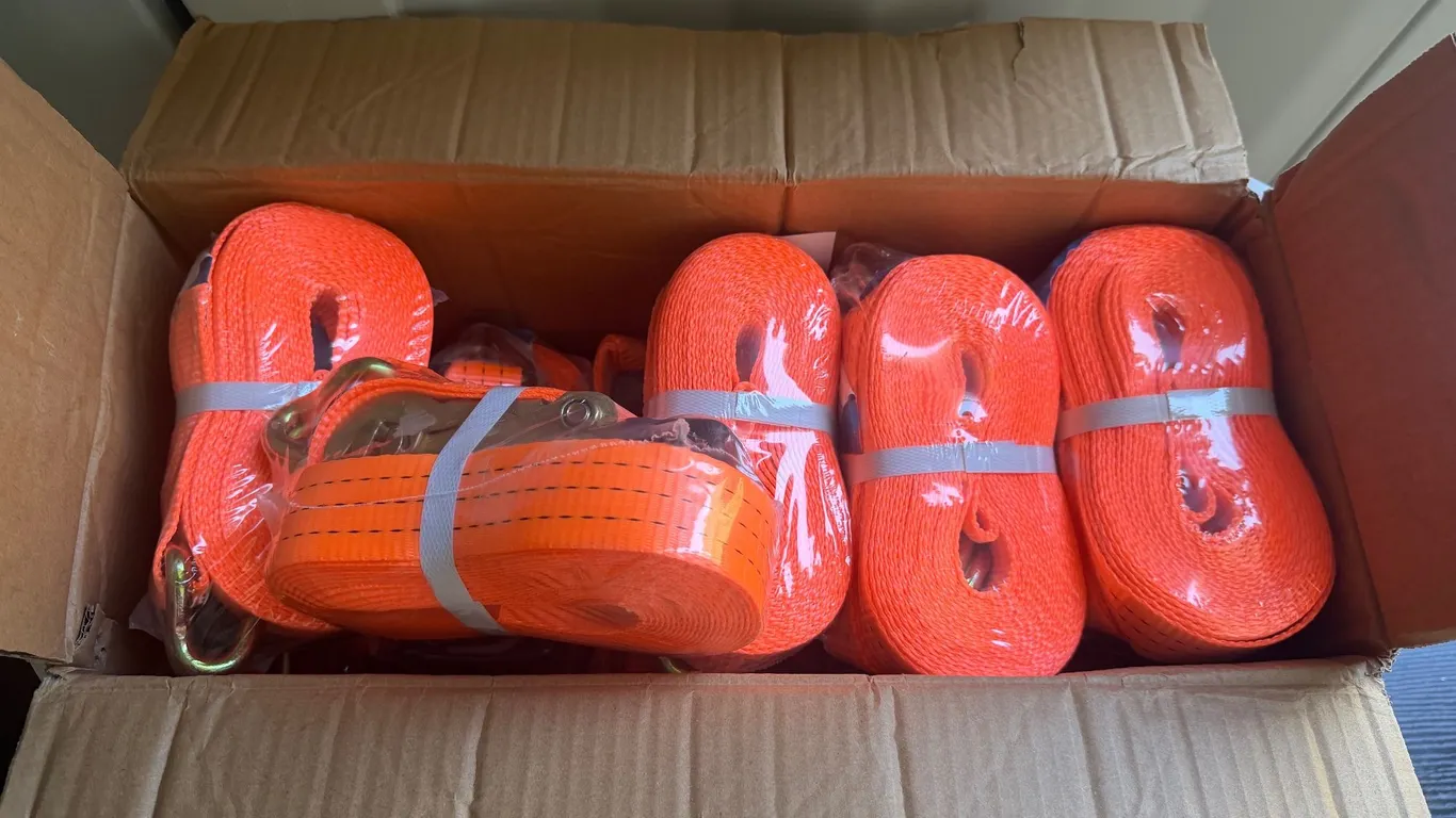 10 Pack 1.5" Ratchet Straps