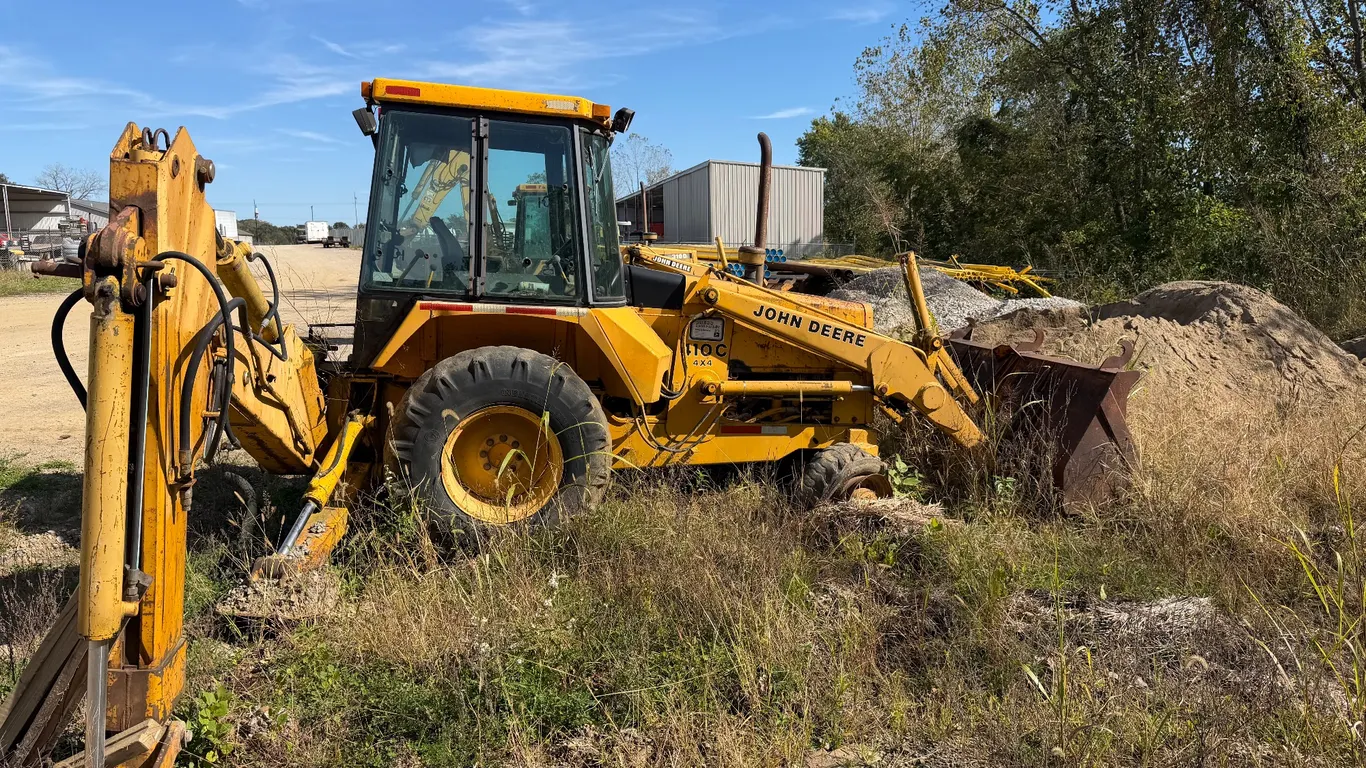 1990 JD 410C Backhoe/Loader Non Running