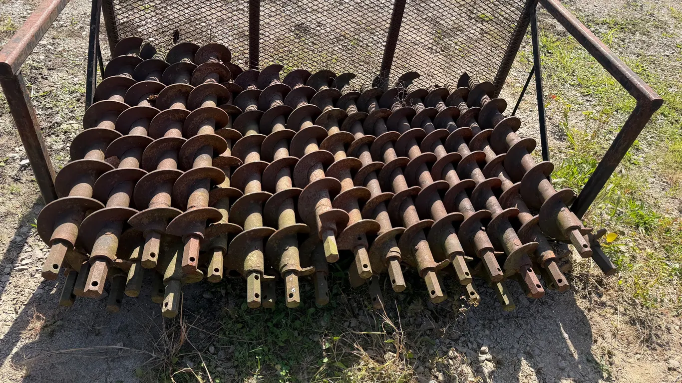 Pallet of 6” Augers
