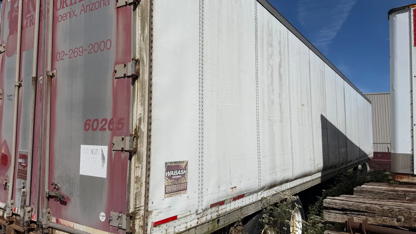 53ft Van Trailer With Title
