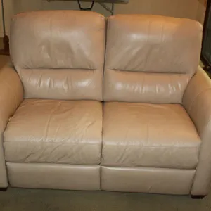 Leather Recliner Loveseat