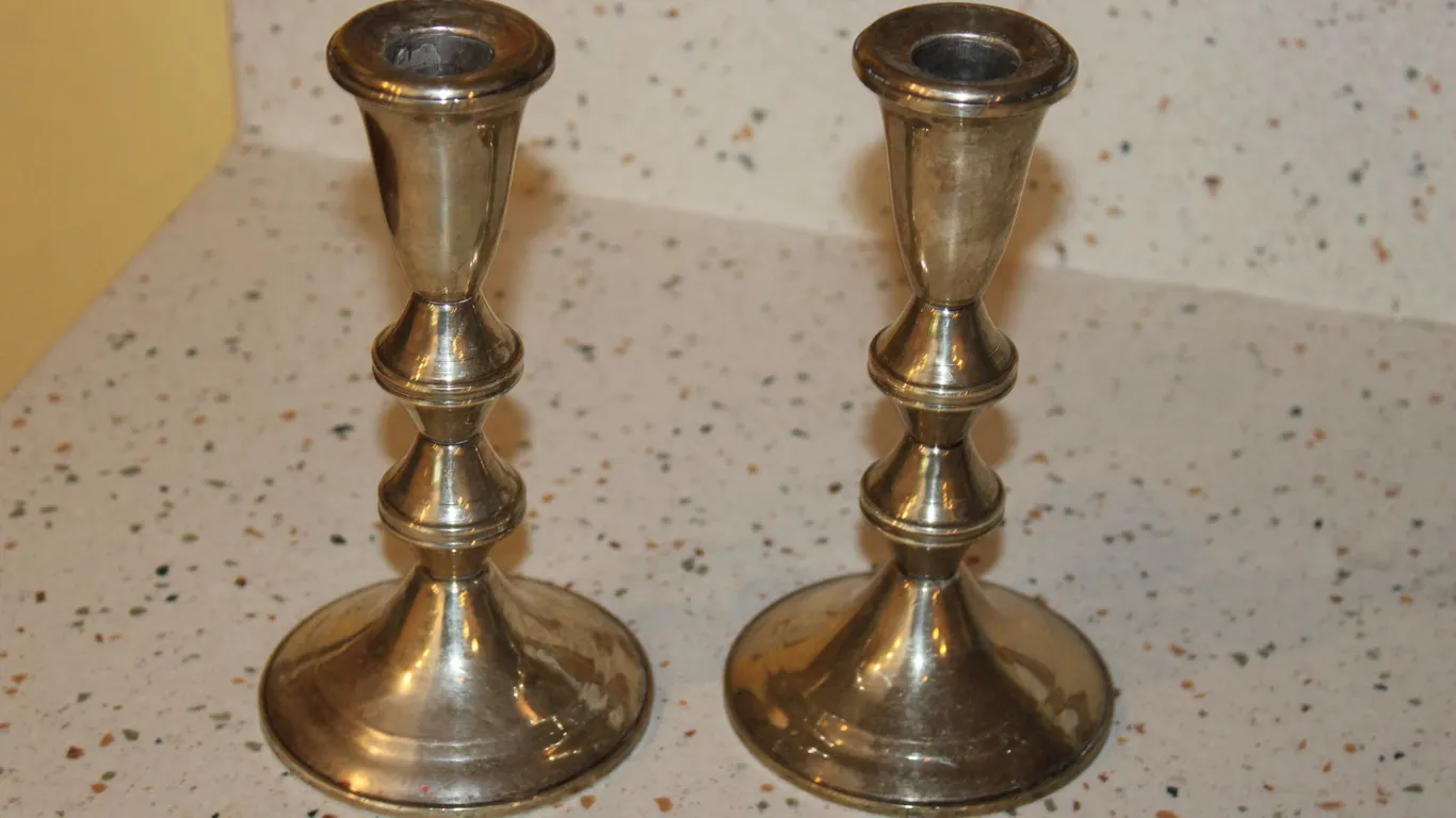 Duchin Sterling Silver Candlesticks