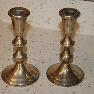 Duchin Sterling Silver Candlesticks