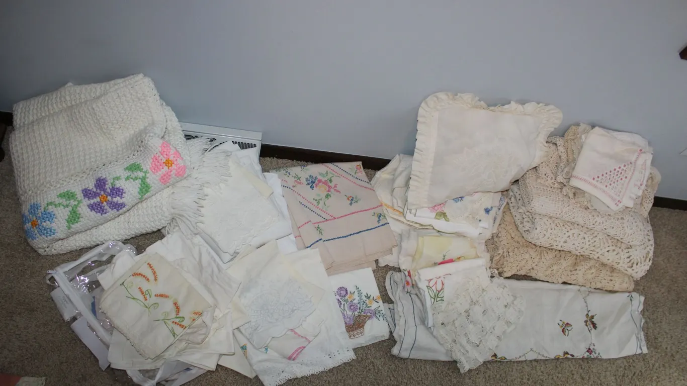 Embroidered Linens