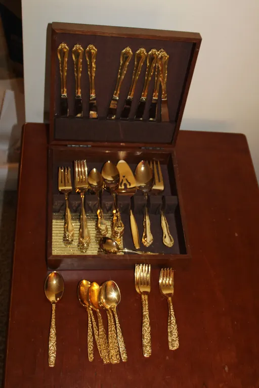 Gold-Tone Flatware