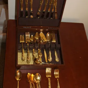 Gold-Tone Flatware