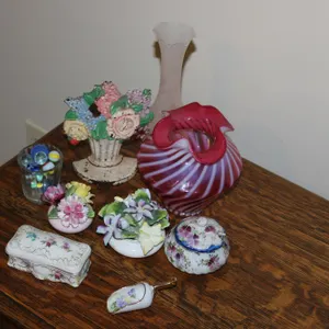 Porcelain & Art Glass
