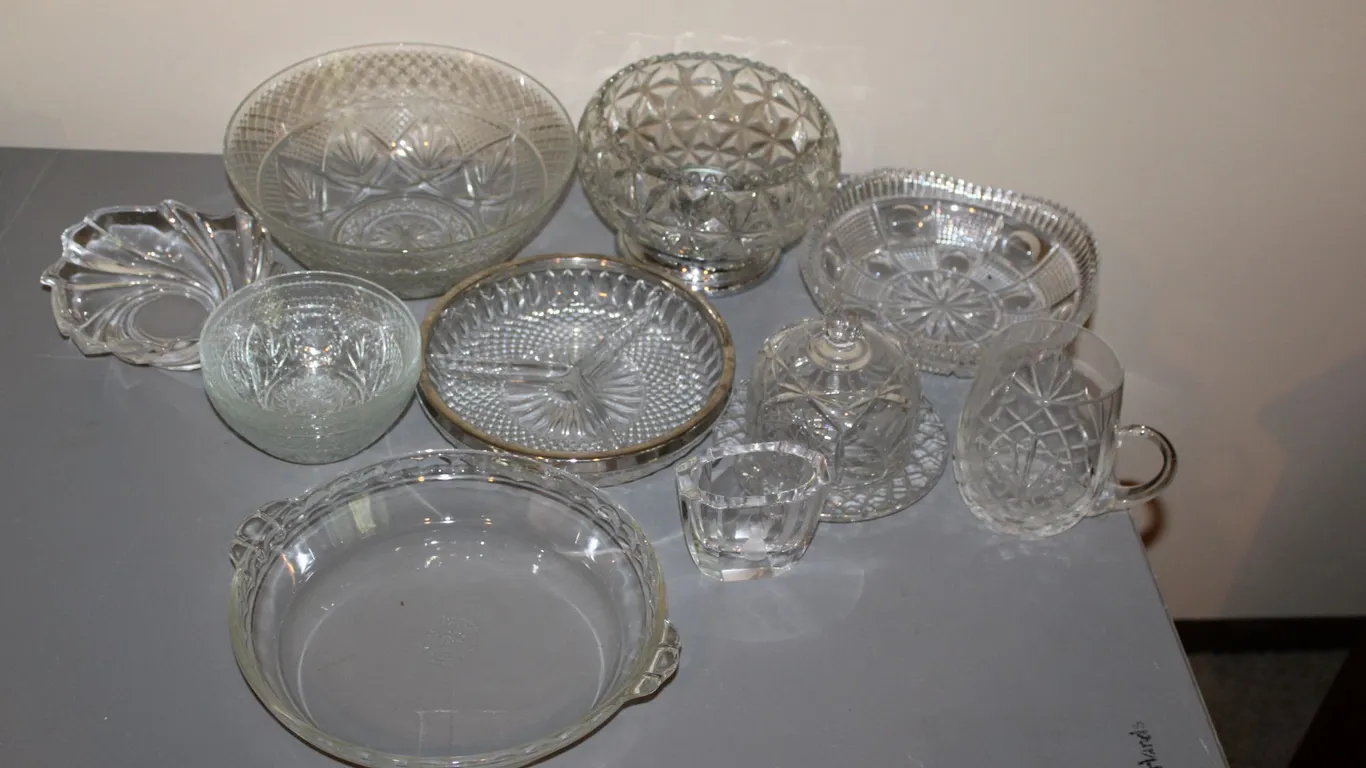 Glass & Crystal Serving Pieces