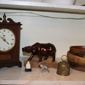 Clock, Décor & Bowls