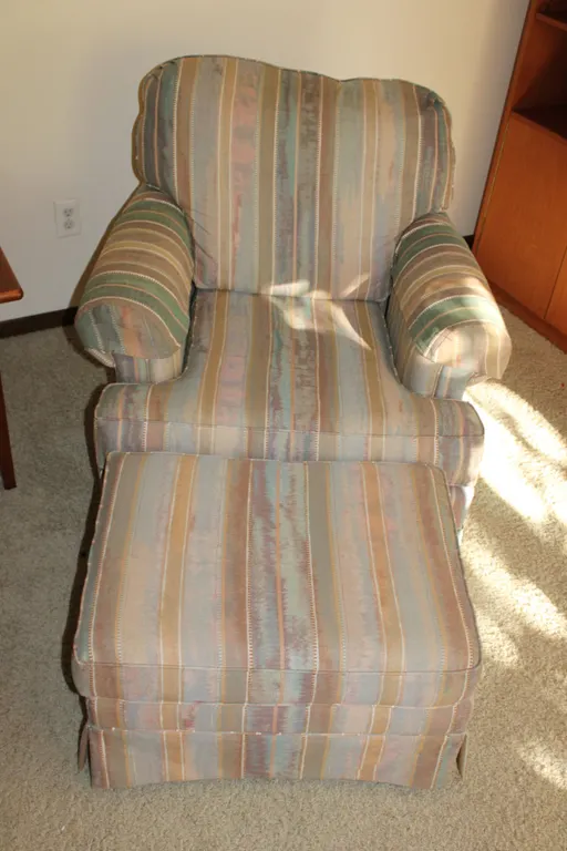 Armchair & Ottoman