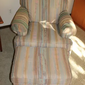 Armchair & Ottoman