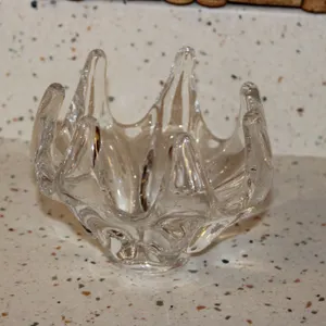 Cofrac Art Verrier France Glass Bowl