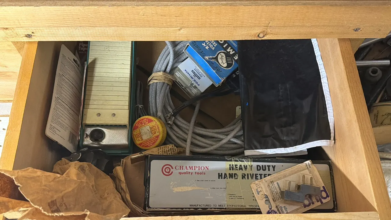 CONTENTS OF DRAWER
