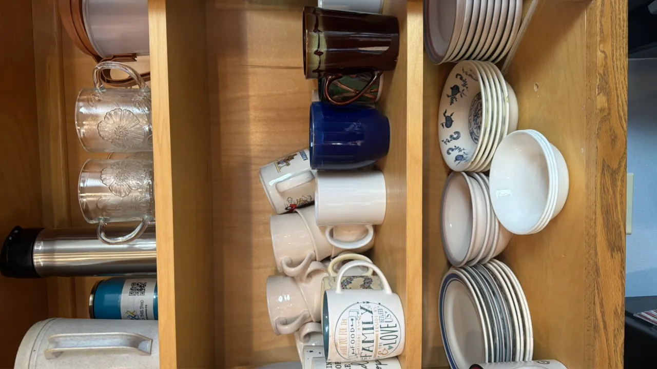 CONTENTS OF CUPBOARD