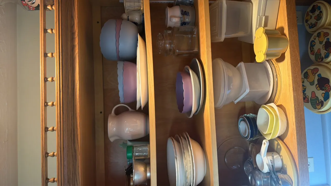 CONTENTS OF CUPBOARD
