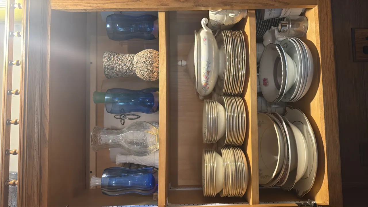 CONTENTS OF CUPBOARD