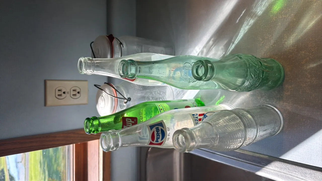 VINTAGE SODA BOTTLES