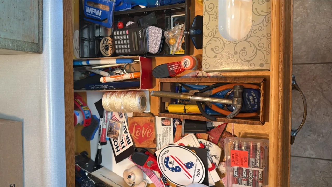 CONTENTS OF DRAWER