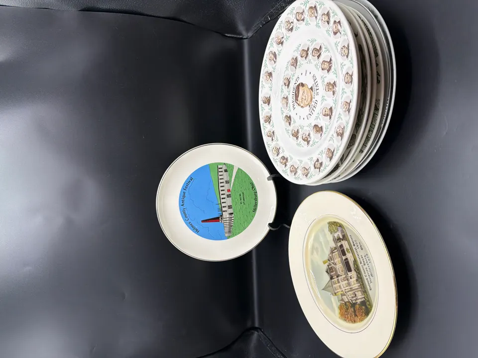 VARIETY OF DECORATIVE PLATES/COLLECTION