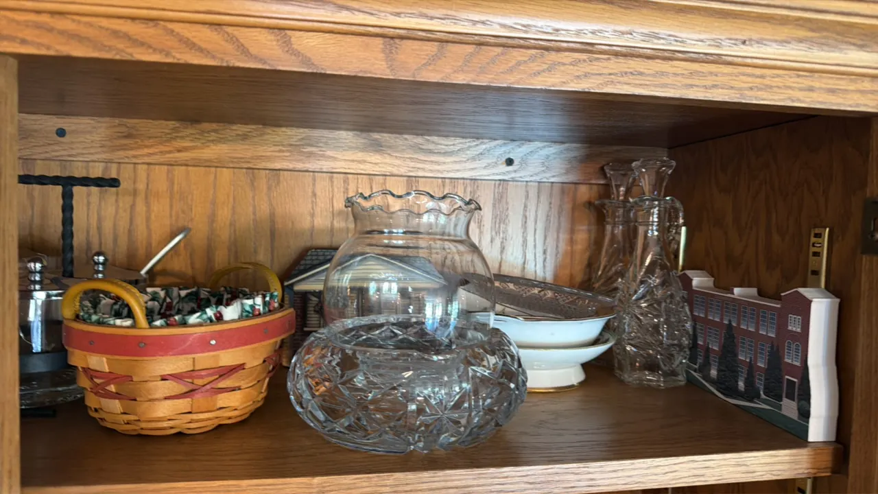 CONTENTS OF CUPBOARD
