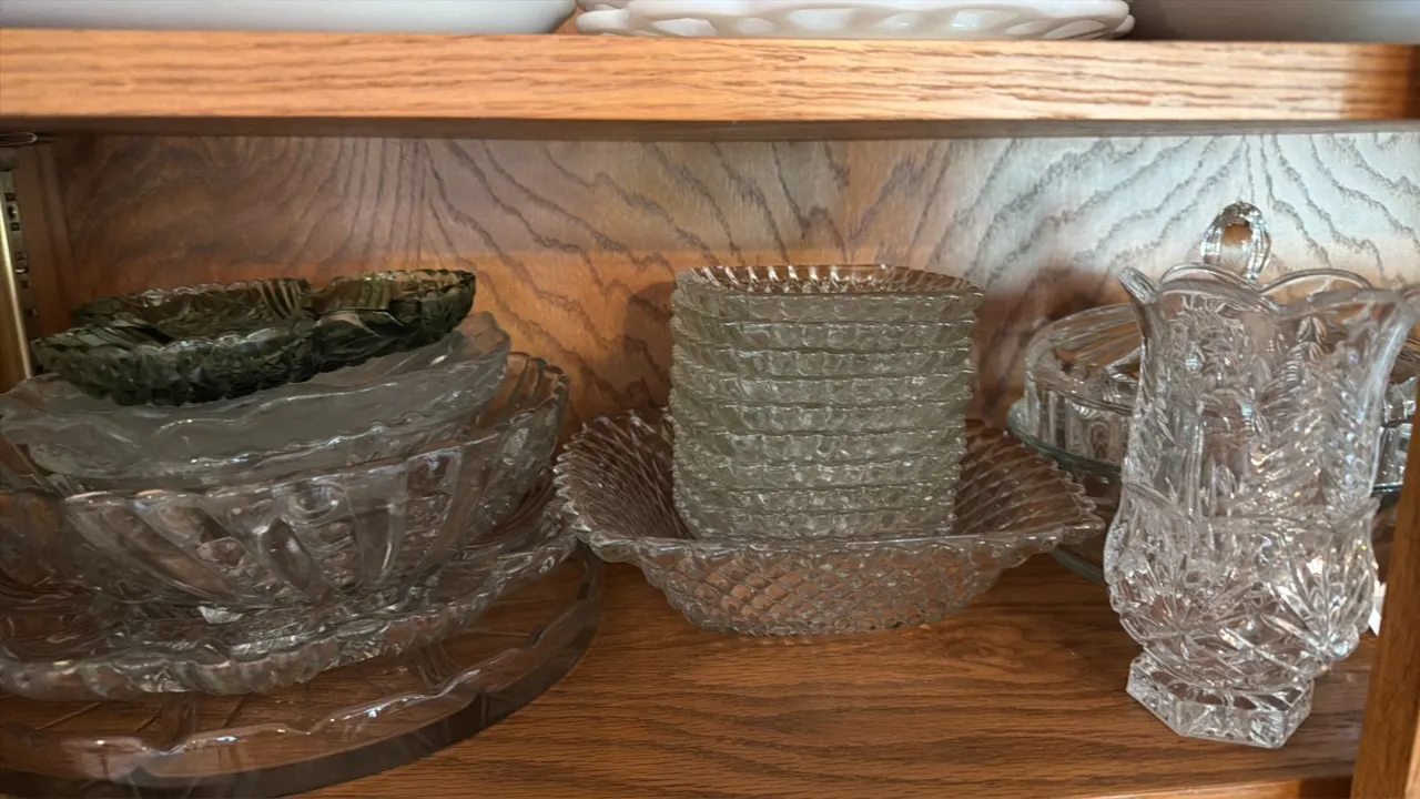 CONTENTS OF CUPBOARD
