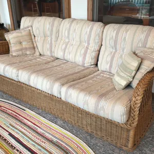 WICKER BY HENRY LICK SOFA SEAT