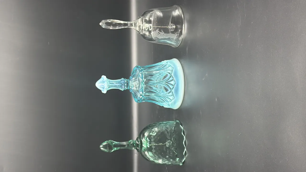 SET OF 3 FENTON BELLS *SEE DESCRIPTION FOR DETAILS*