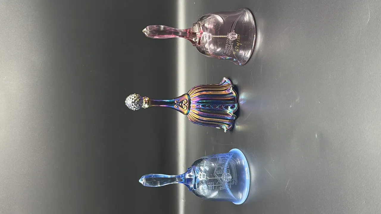 SET OF 3 FENTON BELLS *SEE DESCRIPTION FOR DETAILS*