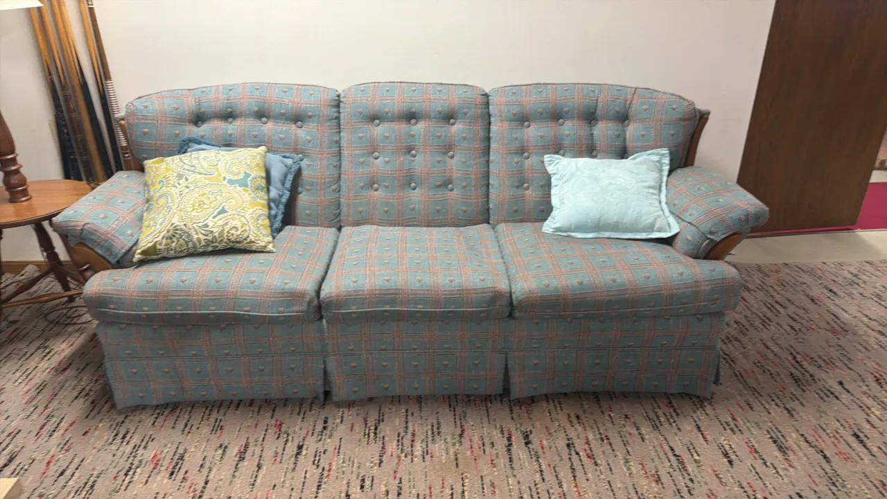 VINTAGE UPHOLSTERED SOFA
