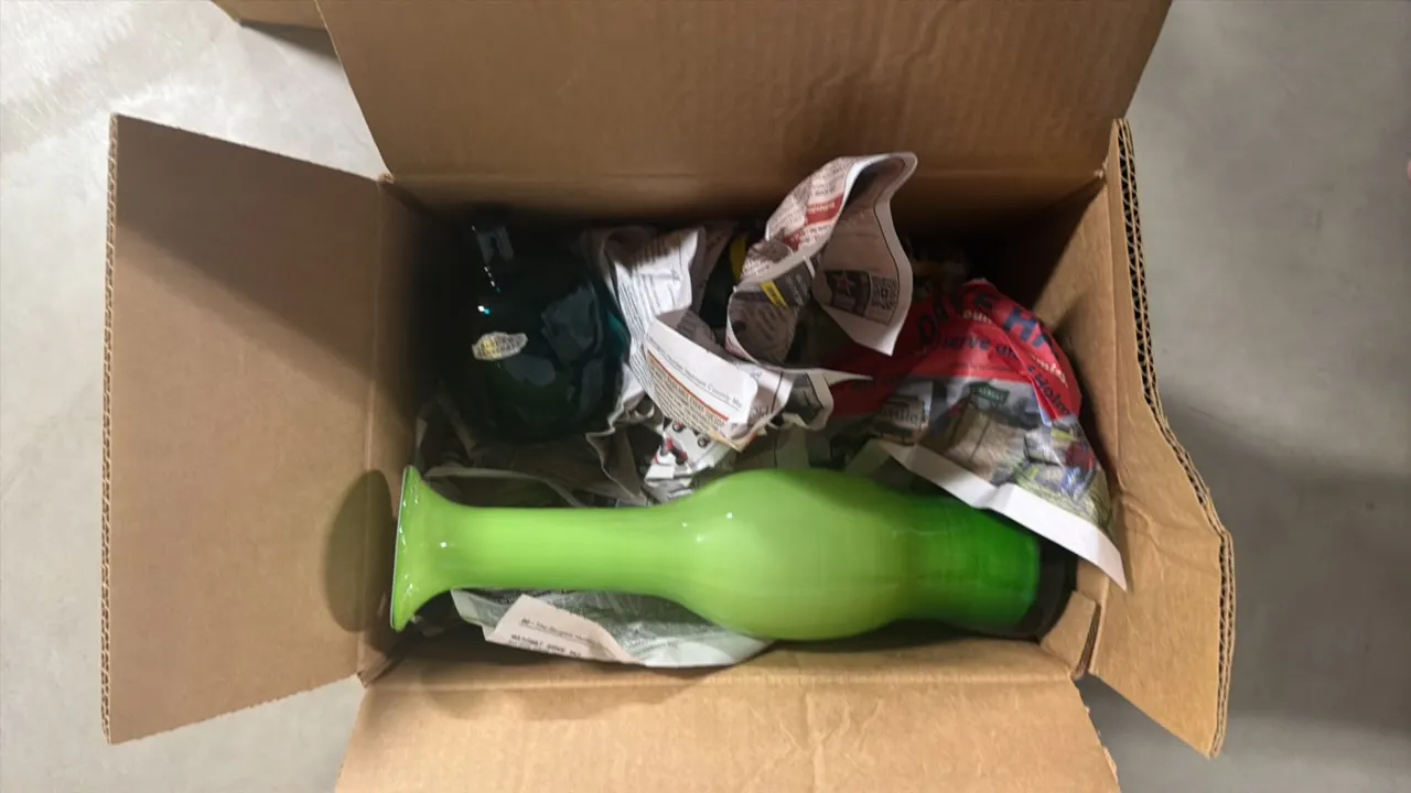 GLASS VASES, BOTTLES, PORCELAIN PITCHERS AND MORE
