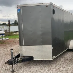 2016 7'x18' Interstate Manufacturing Inc. Enclosed Trailer