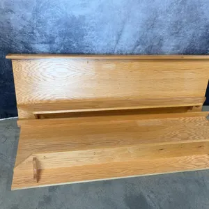 (2) Wooden Display Shelves 66x3x22