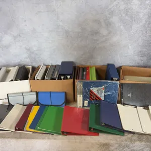 (4) Boxes Of Empty Binders