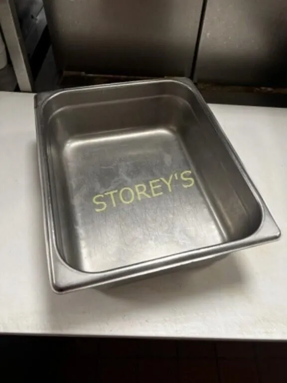 1/2 Size, 4" S/S Insert