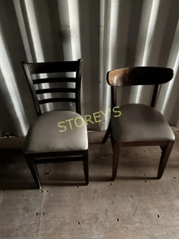 Cushioned Dining Chair - Small Back & Slat Back