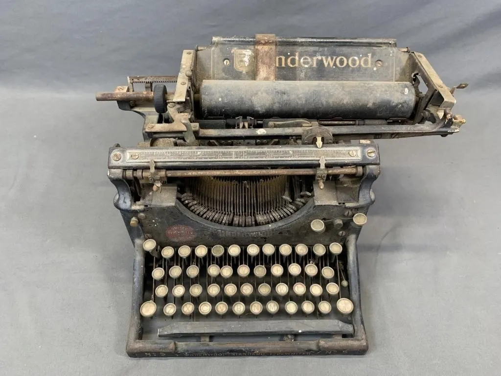 Antique Underwood Typewriter