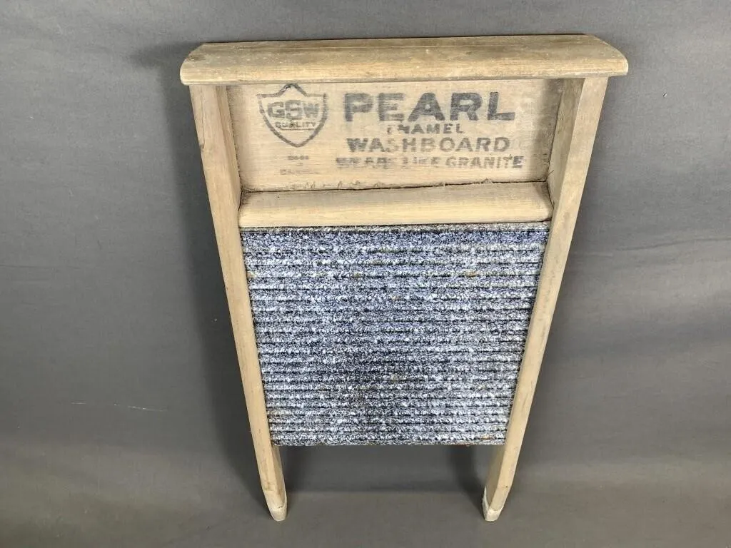 GSW PEARL Graniteware Washboard