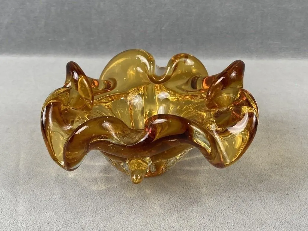 C1960s Canadian Art Glass Bowl