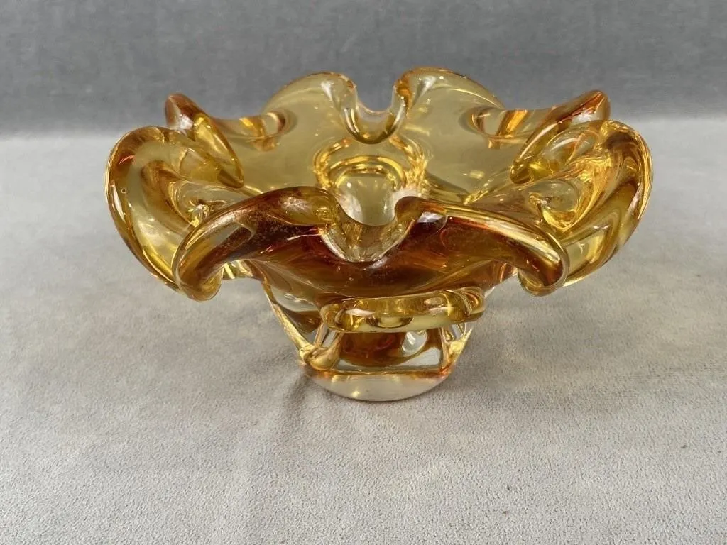 C1960s Canadian Art Glass Bowl