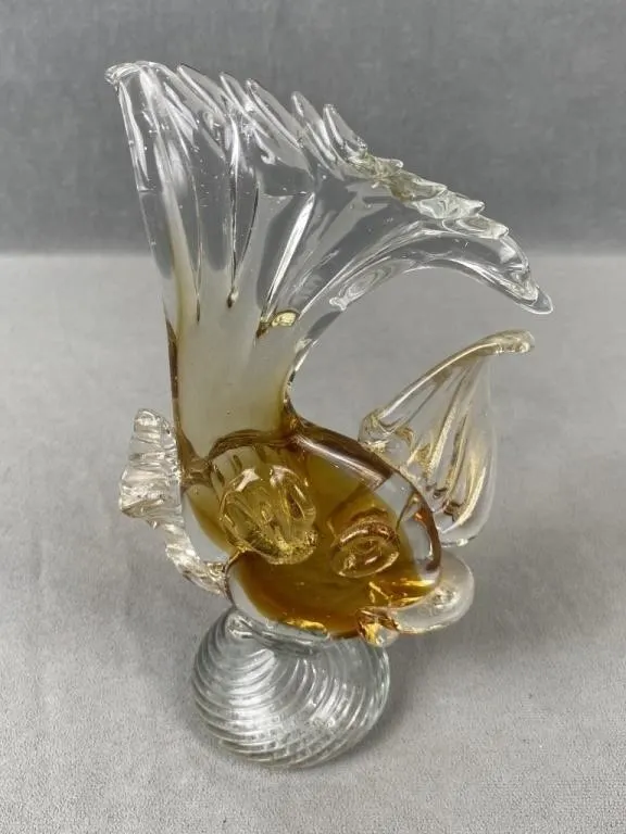 C1960s Canadian Art Glass Fish