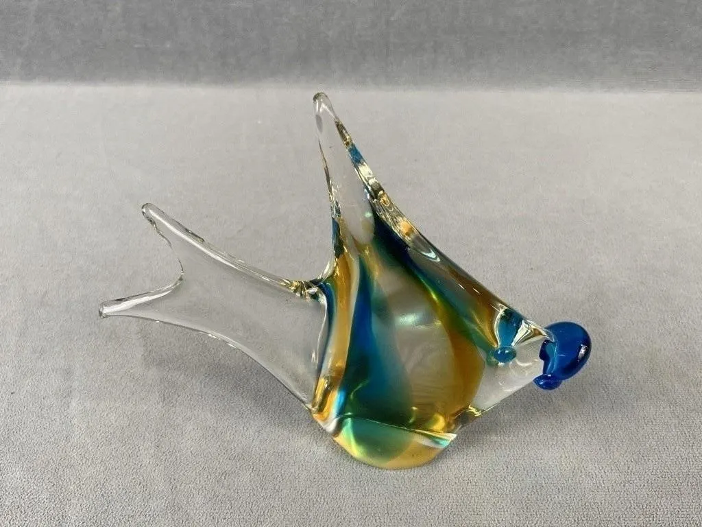C1960s Canadian Art Glass Fish