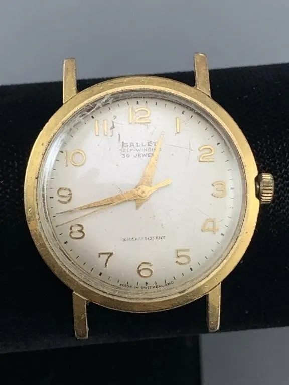 Vintage Gallet Self Winding Watch