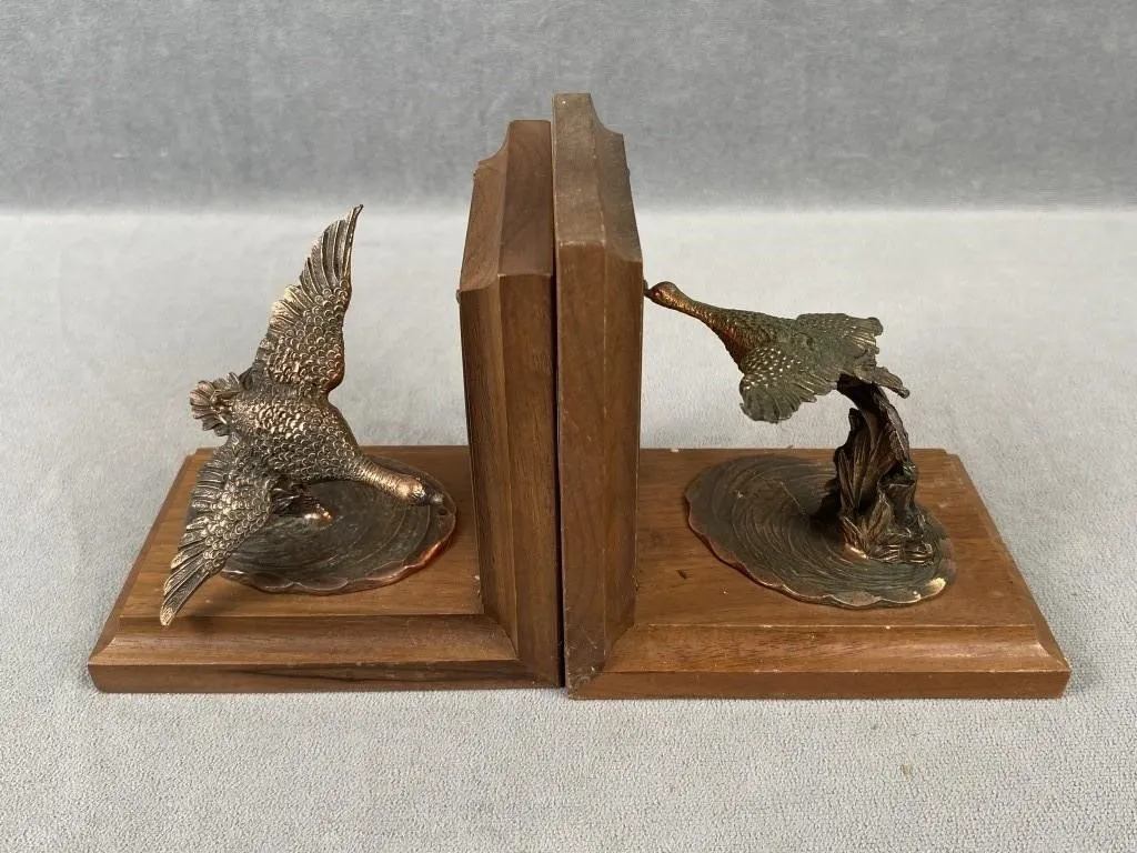 Pair of Canada Goose Bookends